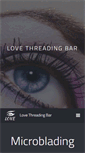 Mobile Screenshot of lovethreadingbar.com